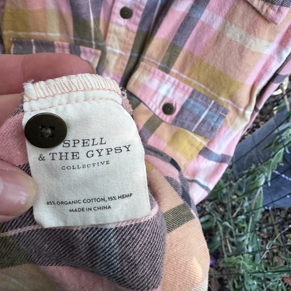 Spell Plaid Shirt Jacket - Picture 6 of 6